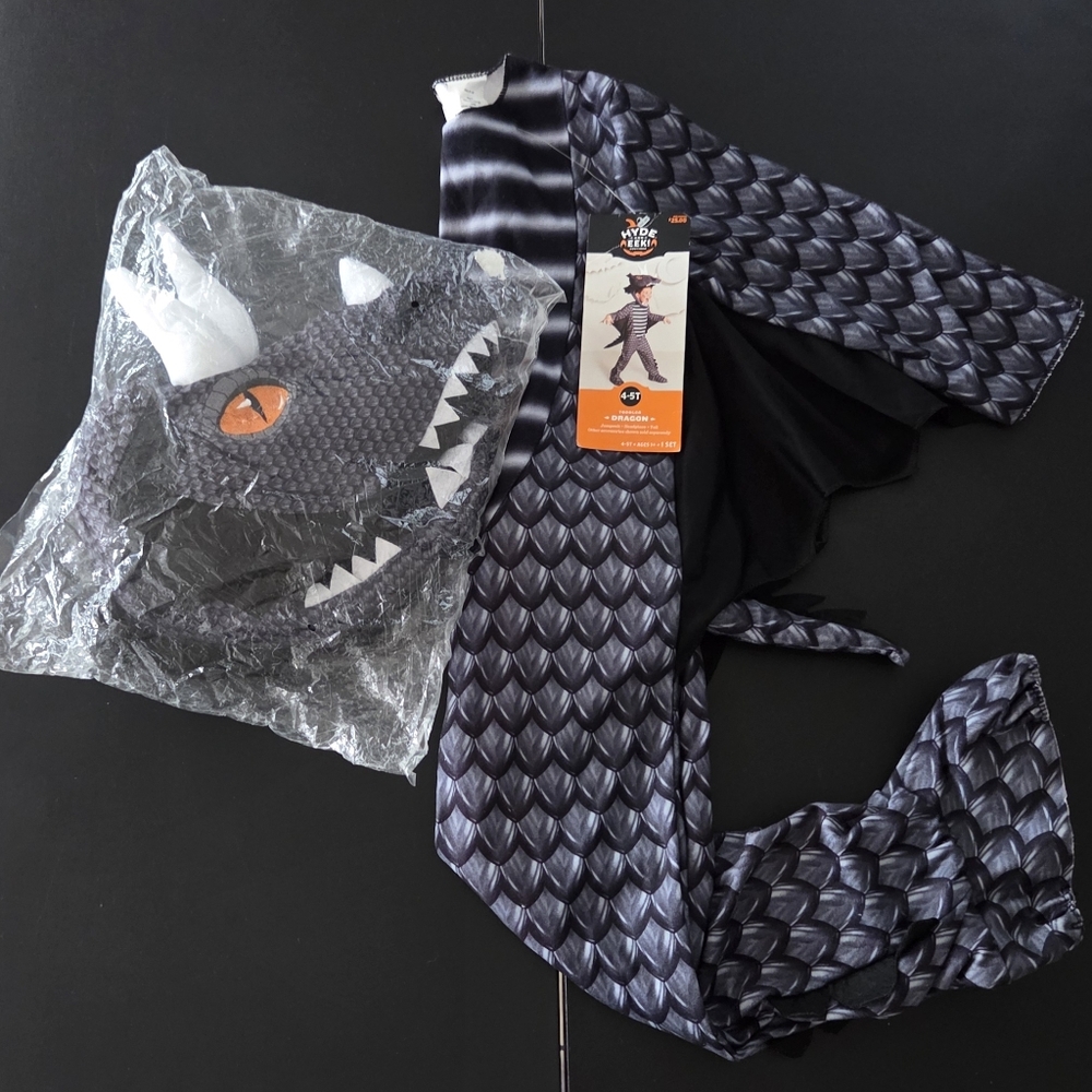NWT Dragon Costume - Toddler 4-5T